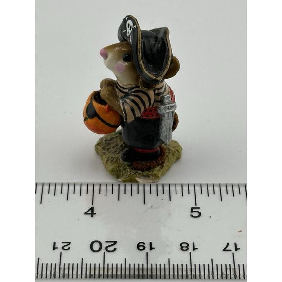 Wee Forest Folk "Little Pirate Kidd" 1996 Mouse Pirate M-216 A. Petersen Retired - Picture 9 of 10